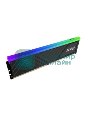 Оперативная память XPG Spectrix D35G RGb, 8Gb (1x8GB), DDR4, 3200MHz, CL16, DIMM, с радиатором, черный, RGb
