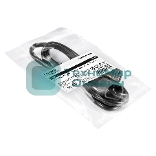 Кабель питания ExeGate Power EC-1P (C13->C14, VDE-250V-3*1.0мм2, медь, черный, 16A, 1 м)