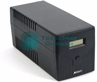 Источник бесперебойного питания SKAT-UPS 1000/600 220В 600Вт 2 АКБ 7А.ч внутр. меандр. стабилизация напряжения Бастион 456