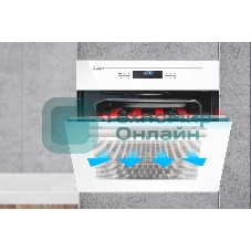 Духовой шкаф электрический Gefest ЭДВ ДА 622-04 БS белый, встраиваемый