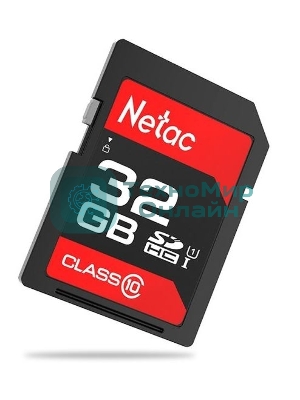 Флеш карта SDHC 32Gb Netac Class 10 UHS-I U1 P600 NT02P600STN-032G-R