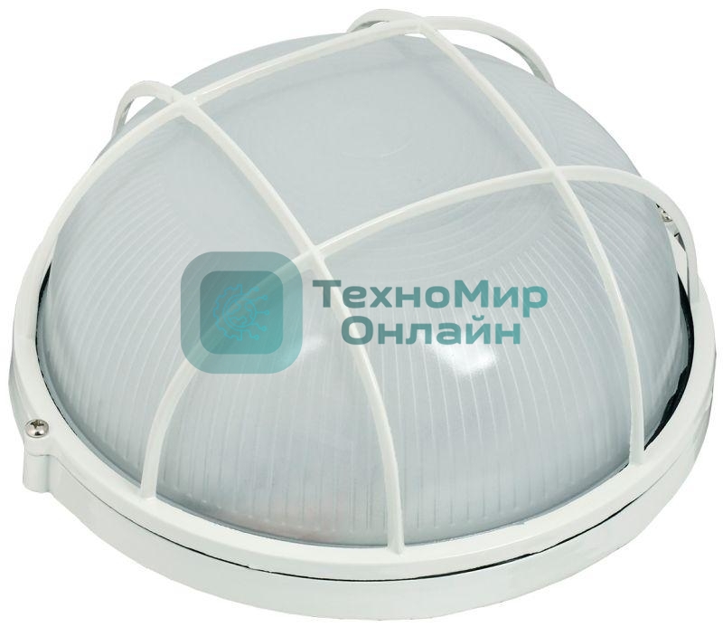 Светильник IEK LNPP0-1102-1-100-K01 НПП1102 белый/круг с реш. 100Вт IP54 IEK