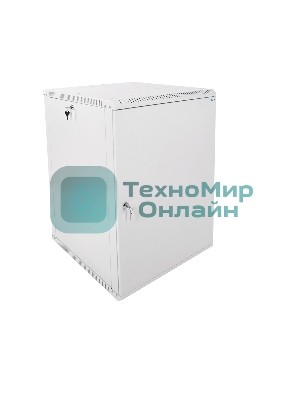 Шкаф телеком. настенный разборный 18U (600х650) дверь металл (ШРН-Э-18.650.1) (1 коробка)