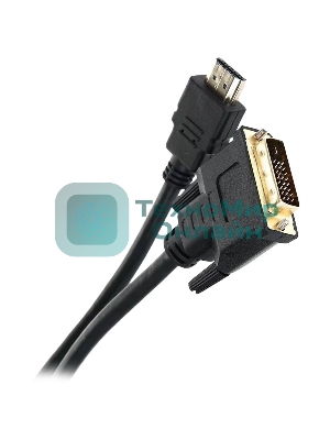 Кабель HDMI-DVI 5M LCG135E-5M TV-COM