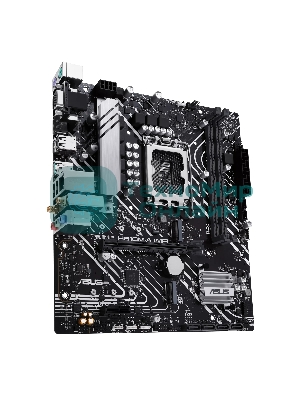 Материнская плата ASUS PRIME H610M-A WIFI, LGA 1700, Intel H610, 2xDDR5, 4xSATA, 2xM.2, 1xPCIe 4.0 x16, 1xDP, 1xHDMI, 1xVGA, 1x1Gb LAN, 1xUSB 3.2 Gen 2, 4xUSB 2.0, 3x3.5 мм, 7.1, mATX