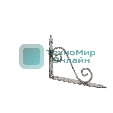 Кронштейн декоративный Сибртех 190 х 140 х 25 х 3 мм, темно-серый