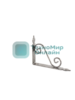 Кронштейн декоративный Сибртех 190 х 140 х 25 х 3 мм, темно-серый