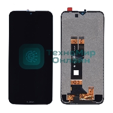 Дисплей для Nokia 2.3 черный