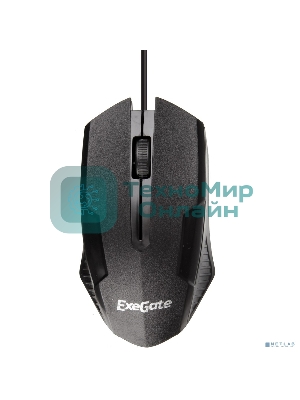 Мышь проводная ExeGate Professional Standard SH-9025L2 черный, 1000 dpi, USB, кнопки - 3