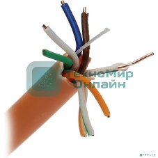 Кабель ExeGate UTP 4 пары кат.5e медь, 24AWG, LSZH, бухта 305м, оранжевый