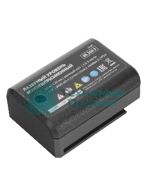 Лазерный уровень м-призм. MTX ML 360-3 Basic SET, 30 м, зеленый луч, акк. Li 3000 мА·ч, сумка