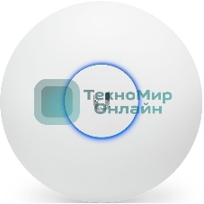 Комплект точек доступа [UAP-AC-PRO-5-EU] Ubiquiti UniFi AP AC Pro (5-pack) из 5ти точек доступа, 2.4/5 ГГц, 3x3 MIMO, до 1300+450 Мбит/с, 2 гигабитных сетевых порта, поддержка питания IEEE 802.3af PoE/802.3at PoE+. Дистанция связи до 122 метров.