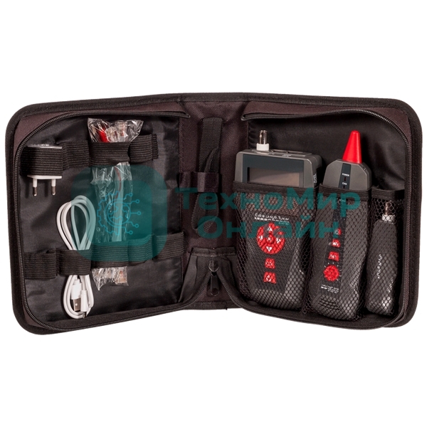 Кабельный тестер с измерением длины с трассировкой кабельных линий и определением POE