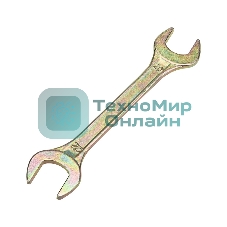 Ключ гаечный рожковый Rexant 20х22 мм, желтый цинк