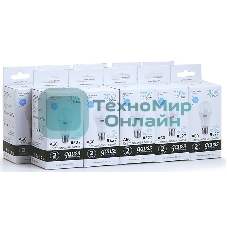 Лампа светодиодная Gauss Elementary 20Вт цок.: E27 груша 220B 6500K св. свеч. белый хол. A60 (упак.: 10 шт)