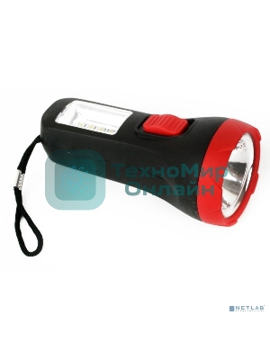 Фонарь LED16014 1 + 4SMD LED 2 реж. 1XR6 пласт блист-пакет Ultraflash 14253