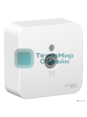 Коннектор Schneider Electric BLNTA000011 TV ОП Blanca изол. пласт. бел.