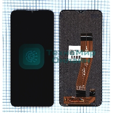 Дисплей (модуль) для Samsung Galaxy A03S SM-A037F в сборе с тачсркином (full size) черный