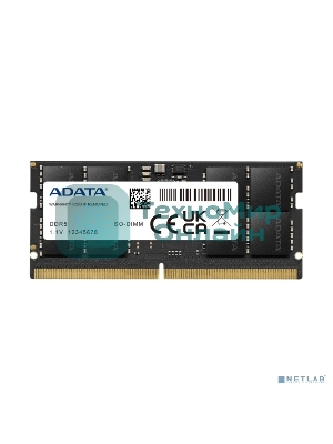 Оперативная память ADATA, DDR5, 16GB (1x16GB), 4800MHz, CL40, SO-DIMM