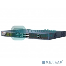 Коммутатор HIKVISION DS-3E0318P-E/M(B), 16 PoE-портов