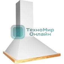 Вытяжка каминная Elikor Оптима 50П-400-П3Л белый, 50 см, 400 куб. м/ч, 55 дБ
