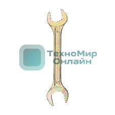 Ключ гаечный рожковый Rexant 20х22 мм, желтый цинк