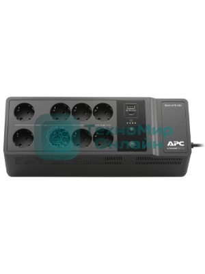 Источник бесперебойного питания APC Back-UPS ES 850VA/520W