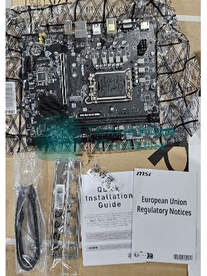 (Из ремонта. рабочий, гарантия 14 дней) Материнская плата MSI PRO H610M-E