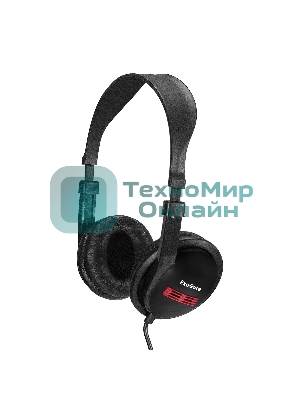 Гарнитура Exegate HS-120S чёрный, проводная, 2 x mini jack 3.5 мм, подвижный микрофон