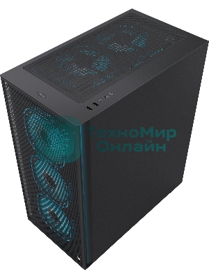 Компьютерный корпус Aerocool/Formula Air Power G5 черный без БП ATX 1x120мм 1xUSB 3.0 1xUSB3.1 audio bott PSU