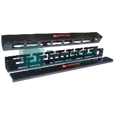 Органайзер LANMASTER (LAN-ORG/CV-1U) кабельный 19