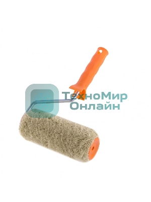 Валик Сибртех Фасадные работы, 180мм, ворс 18мм, D 48мм, D ручки 8мм, полиакрил, полиэстер