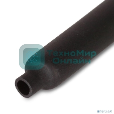 Трубка термоусадочная КВТ ТУТнг-8/4 черный (уп.100 м) 60089