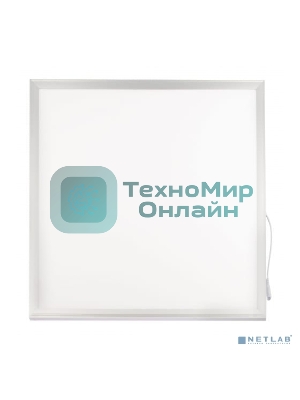 Светильник светодиодный ЭРА SPL-510-W-40K-040 40Вт 4000К IP40 3420лм 595х595х8 без драйвера панель бел.