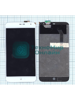 Дисплей для Meizu MX3, белый