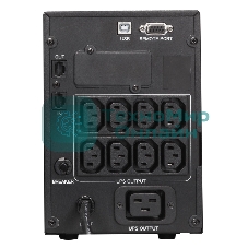Источник бесперебойного питания Powercom Smart King Pro+ SPT-1500-II LCD 1200Вт 1500ВА черный
