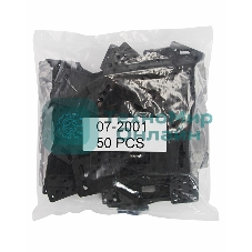 Ценникодержатель, черный, упаковка 50 шт.