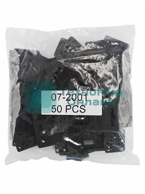 Ценникодержатель, черный, упаковка 50 шт.