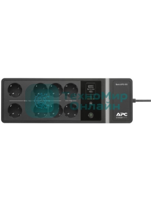 Источник бесперебойного питания APC Back-UPS ES 850VA/520W