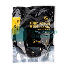 Кабель HDMI Cablexpert CCF2-HDMI4-10, 19M/19M, v2.0, медь, позол.разъемы, экран, 2 фер.кольца, 3м, черный, пакет