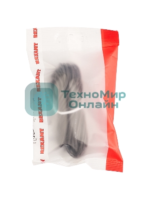 Провод автомобильный ПГВА/ПВАМ Rexant 1х1,50 мм, черный, мини-бухта 5 м