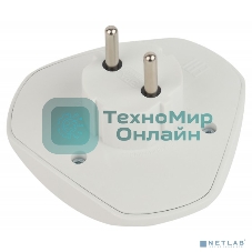 Разветвитель ЭРА 3-м SPx-3-W без заземл. 10А бел.