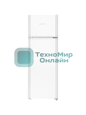 Холодильник Liebherr CTE 2931-26 001 белый двухкамерный 218/52л морозилка сверху