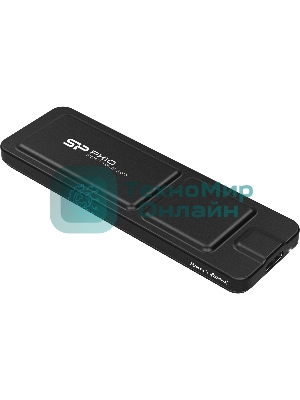 Внешний SSD 1Tb Silicon Power PX10, External, USB TypeC 3.2, черный, read/write 1050/1050 Mb/s