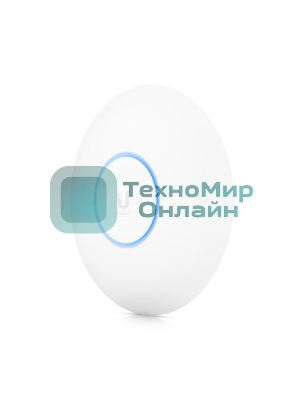 Точка доступа Ubiquiti UniFi 6 AP Pro U6-Pro 2.4+5 ГГц, Wi-Fi 6, 4х4 MU-MIMO, 802.3at, 1х 1G RJ45