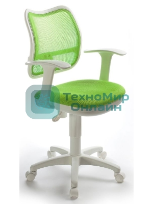 Кресло Бюрократ CH-W797/SD/TW-18 салатовый, сетка/ткань, 120 кг, механизм качания