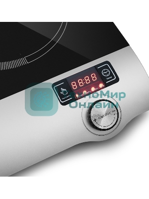 Плита электрическая Kitfort КТ-108 черный (настольная)