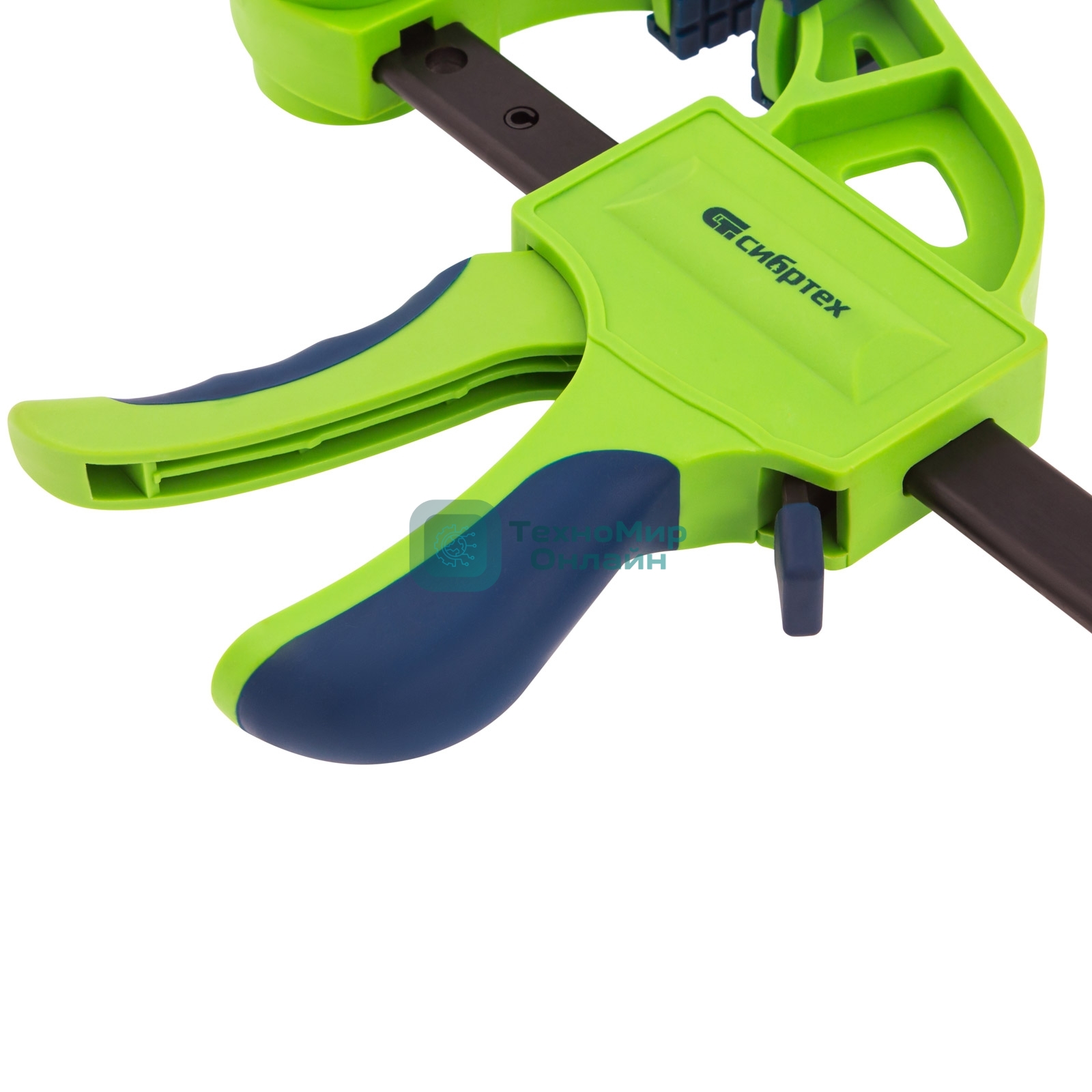 Струбцина Сибртех f-образная быстрозажимная 900 х 70 х 1130мм пластиковый корпус фиксатор дв