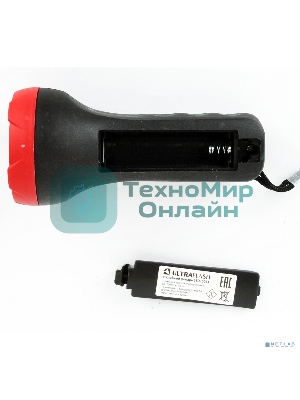 Фонарь LED16014 1 + 4SMD LED 2 реж. 1XR6 пласт блист-пакет Ultraflash 14253