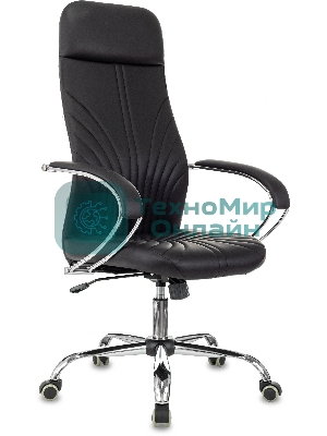 Кресло Бюрократ CH-610SL черный, экокожа